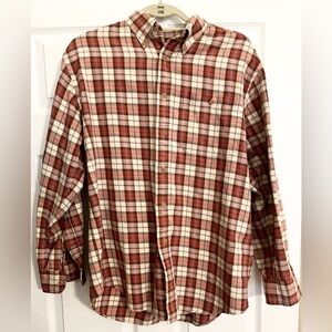 Filson Mens Button Down Shirt Medium